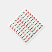 紙ナプキンス、麻雀ナプキンス スタンダードカクテルナプキン (角)