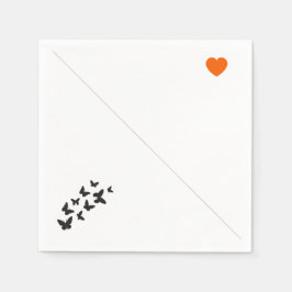 紙ナプキンス， 4.75インチl x 4.75インチw スタンダードカクテルナプキン