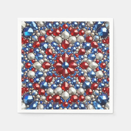 紙ナプキンズとオランダカラーデザイン スタンダードカクテルナプキン (正面)