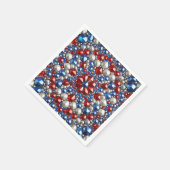 紙ナプキンズとオランダカラーデザイン スタンダードカクテルナプキン (角)