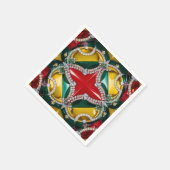 紙ナプキンズとロサンゼルスカラーデザイン スタンダードカクテルナプキン (角)