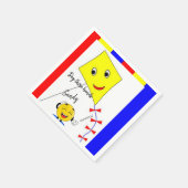 紙ナプキンズイエローカイト スタンダードカクテルナプキン (角)