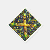 紙ナプキンズウィズジャマイカカラーデザイン スタンダードカクテルナプキン (角)