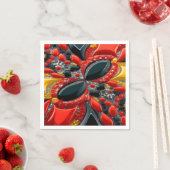 紙ナプキンズウィズドイツカラーズデザイン スタンダードカクテルナプキン (インサイチュ)