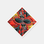 紙ナプキンズウィズドイツカラーズデザイン スタンダードカクテルナプキン (角)