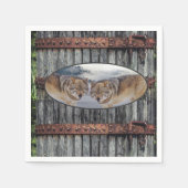 紙ナプキンズウッドウルフズ スタンダードカクテルナプキン (正面)