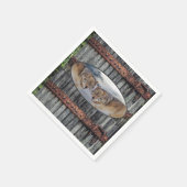 紙ナプキンズウッドウルフズ スタンダードカクテルナプキン (角)