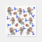 紙ナプキンズエンジェルブルースターズ スタンダードカクテルナプキン (正面)