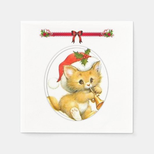 紙ナプキンズクリスマス スタンダードカクテルナプキン (正面)