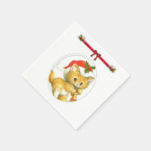 紙ナプキンズクリスマス スタンダードカクテルナプキン (角)