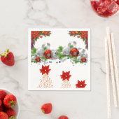 紙ナプキンズクリスマス スタンダードカクテルナプキン (インサイチュ)