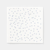 紙ナプキンズグレイnホワイトサークル スタンダードカクテルナプキン (正面)