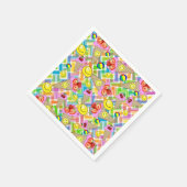 紙ナプキンズストロベリーアイスクリームサン スタンダードカクテルナプキン (角)