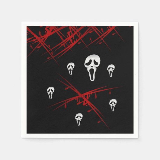 紙ナプキンズハロウィーン スタンダードカクテルナプキン (正面)