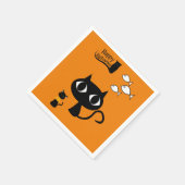 紙ナプキンズハロウィーン スタンダードカクテルナプキン (角)