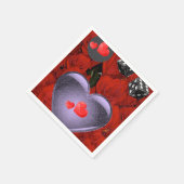 紙ナプキンズバレンタインデー スタンダードカクテルナプキン (角)