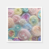 紙ナプキンズパステルヤーン スタンダードカクテルナプキン (正面)