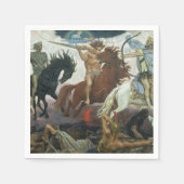 紙ナプキンズフォーホースメンアポカリプスヴァーネツォフ スタンダードカクテルナプキン (正面)