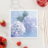 紙ナプキンズブルーアジサイ スタンダードランチョンナプキン (インサイチュ)