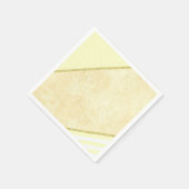 紙ナプキンズベージュ金ゴールド スタンダードカクテルナプキン (角)