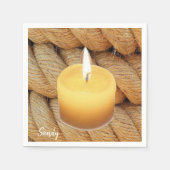 紙ナプキンズロープキャンドル スタンダードカクテルナプキン (正面)