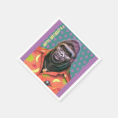 紙ナプキンズヴァンゴリラデザイン スタンダードカクテルナプキン (角)