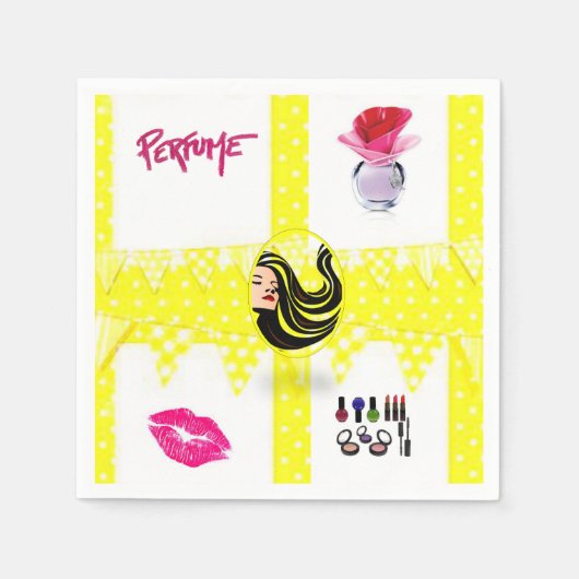 紙ナプキンズ香水 スタンダードカクテルナプキン (正面)