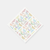 紙ナプキンズ3月5誕生日 スタンダードカクテルナプキン (角)