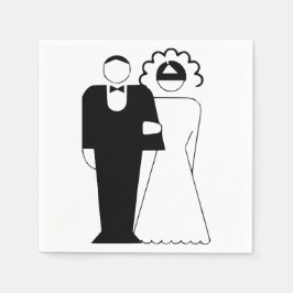 紙ナプキンズ、ウェディングデコル&パーティー用品 スタンダードカクテルナプキン