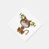 紙ナプキンズ、キャットフィッシュ スタンダードカクテルナプキン (角)