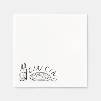 紙ナプキンズ、スタンダードカクテル – Cin Cin スタンダードカクテルナプキン