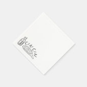 紙ナプキンズ、スタンダードカクテル – Cin Cin スタンダードカクテルナプキン (角)