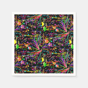 紙ナプキンズ、ハッピーニューイヤー2019 スタンダードカクテルナプキン