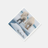 紙ナプキンズ、ポーラベア スタンダードカクテルナプキン (角)