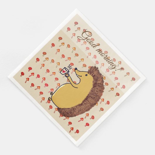 紙ナプキンハリネズミ朝 (コーナー)