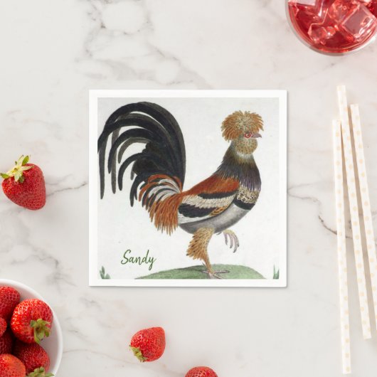 紙ナプキンフランスのズ スタンダードカクテルナプキン (インサイチュ)