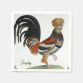 紙ナプキンフランスのズ スタンダードカクテルナプキン (正面)