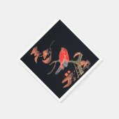 紙ナプキン日本の：木版画：伊藤菊中 スタンダードカクテルナプキン (角)