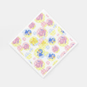 紙ナプキン玩具動物ギンガム スタンダードランチョンナプキン (角)