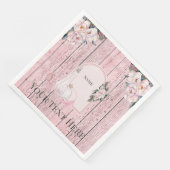 紙ナプキン8"カントリーシック、ボホ (コーナー)