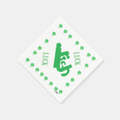 紙ナプキン：アイルランドの幸運 スタンダードカクテルナプキン (角)