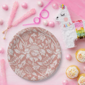 紙ナプキン：ウィリアム・モリス：フローラ ペーパープレート (パーティー)