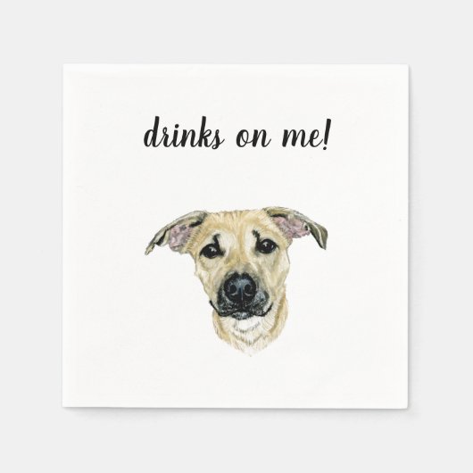 紙ナプキン スタンダードカクテルナプキン (正面)