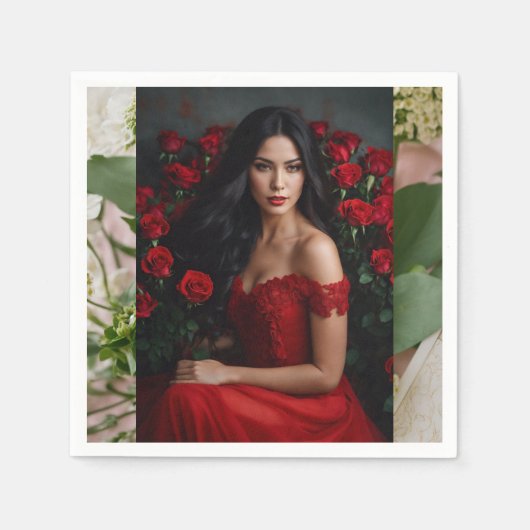 紙ナプキン スタンダードカクテルナプキン (正面)