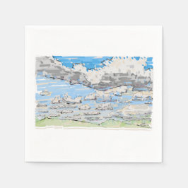 紙ナプキン スタンダードカクテルナプキン