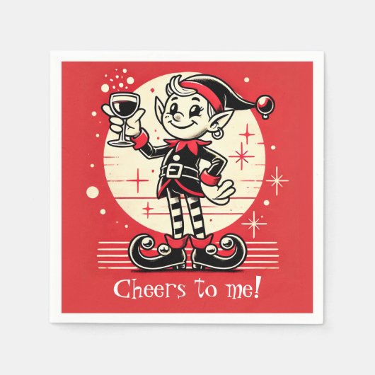 紙ナプキン スタンダードカクテルナプキン (正面)