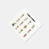 紙ナプキン スタンダードカクテルナプキン (角)