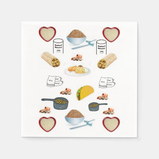 紙ナプキン スタンダードカクテルナプキン (正面)