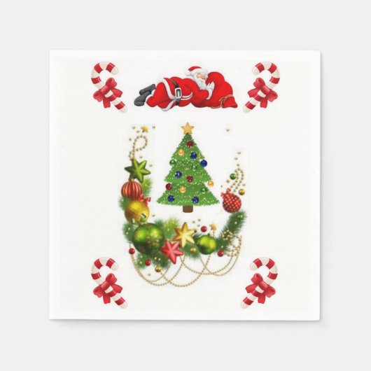 紙ナプキン スタンダードカクテルナプキン (正面)