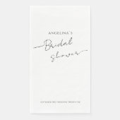 紙ナプキン ブライダルシャワー ひまわり (正面)